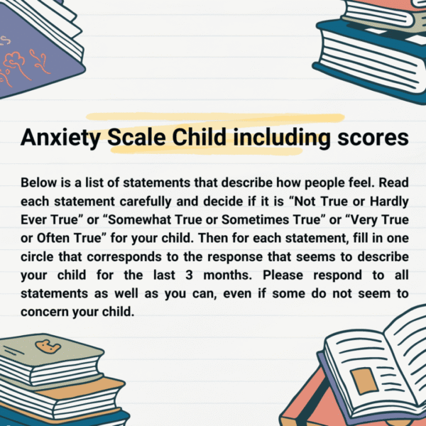 Child Version - Screen for Child Anxiety Related Disorders (SCARED)