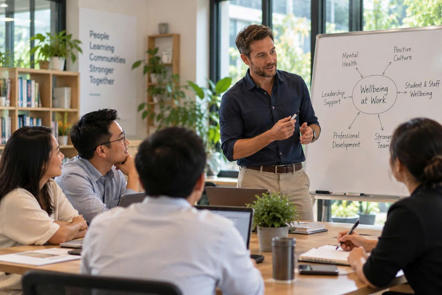 Team collaboration in the workplace